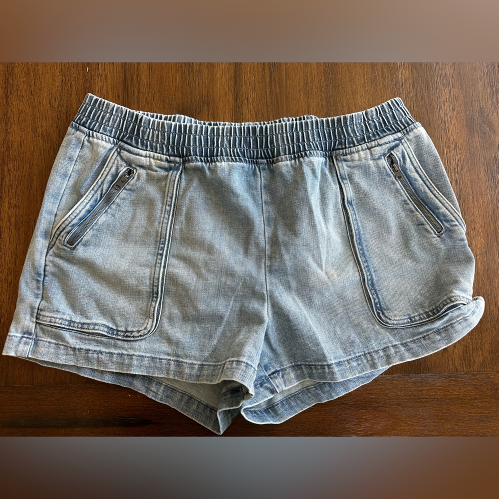 Aerie Light Blue Jean Shorts- size XL